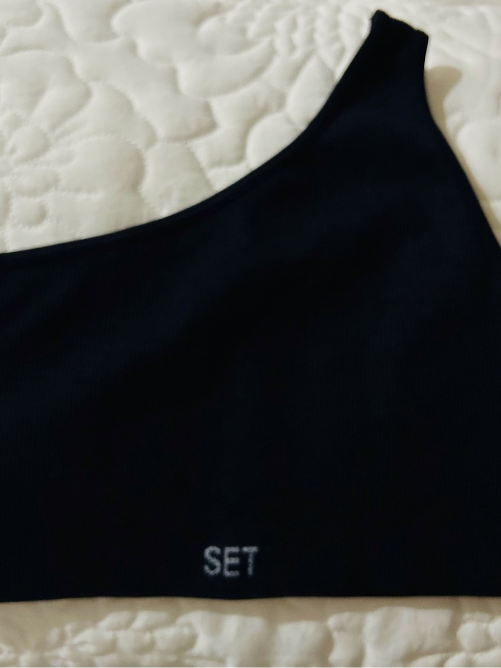 SET Active One-Shoulder Sports Bralette